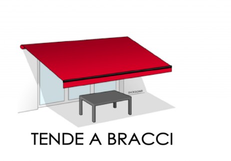 tenda a bracci